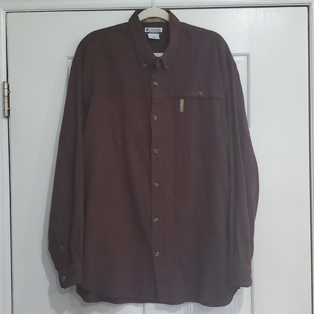 Columbia River Lodge Shirt XL heavyweight brushed cotton